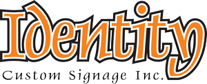 Identity Custom Signage Logo